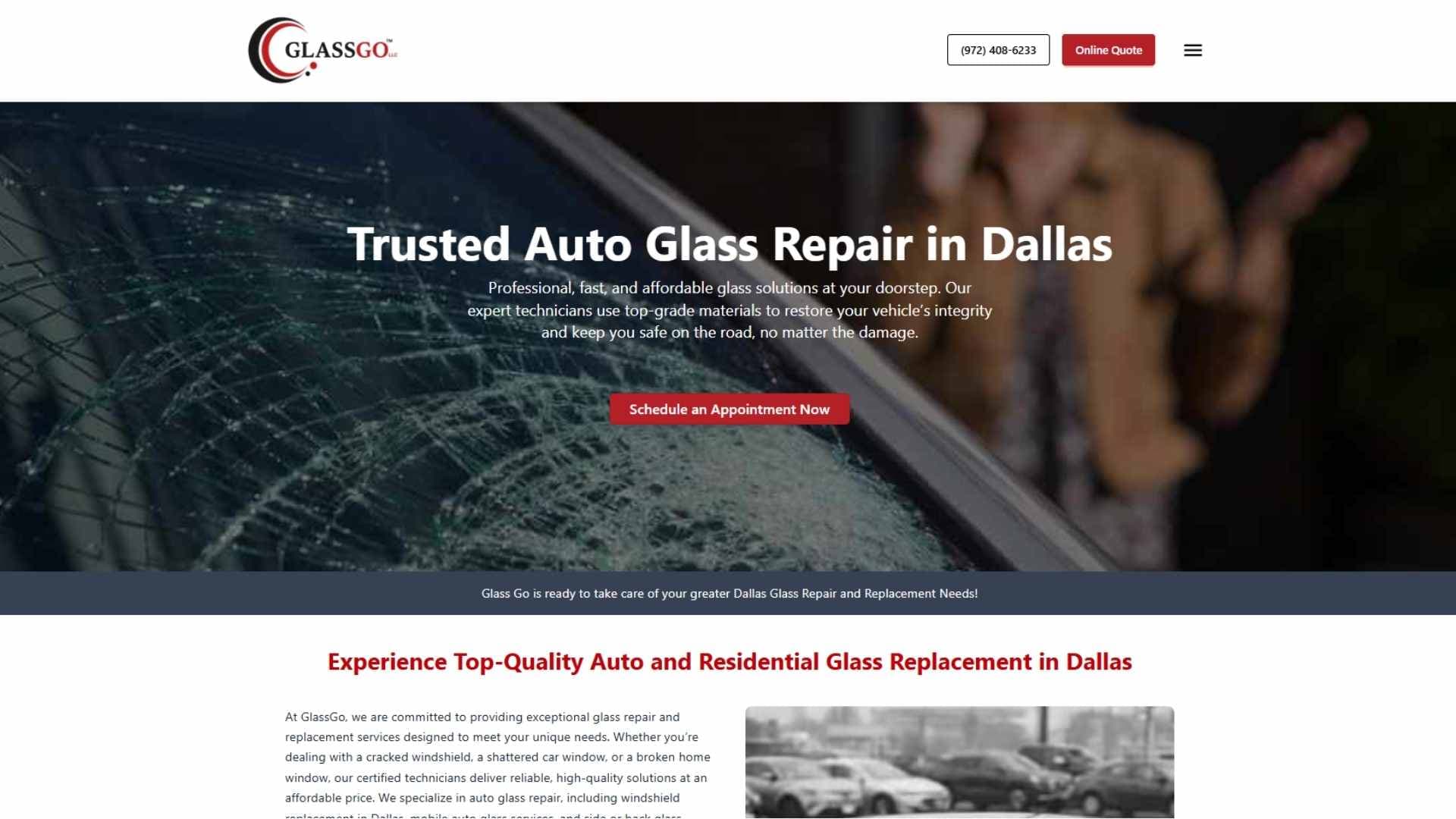 Glass Go LLC website
